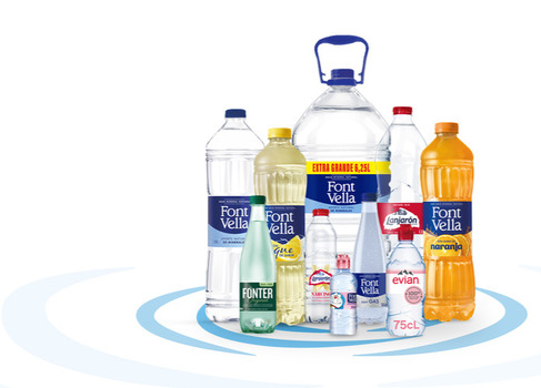 Botellas de Font Vella en vidrio retornable